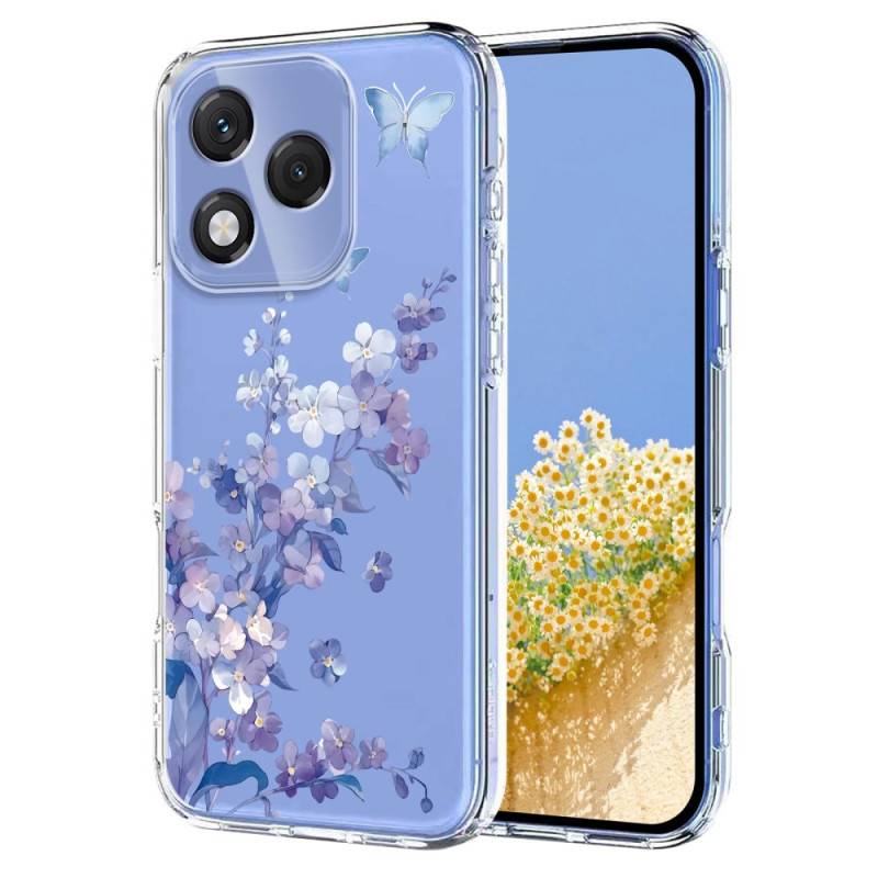 Honor 400 Lite Funda Mariposa y Flores