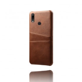Huawei Y7 2019 Funda para tarjetas efecto cuero