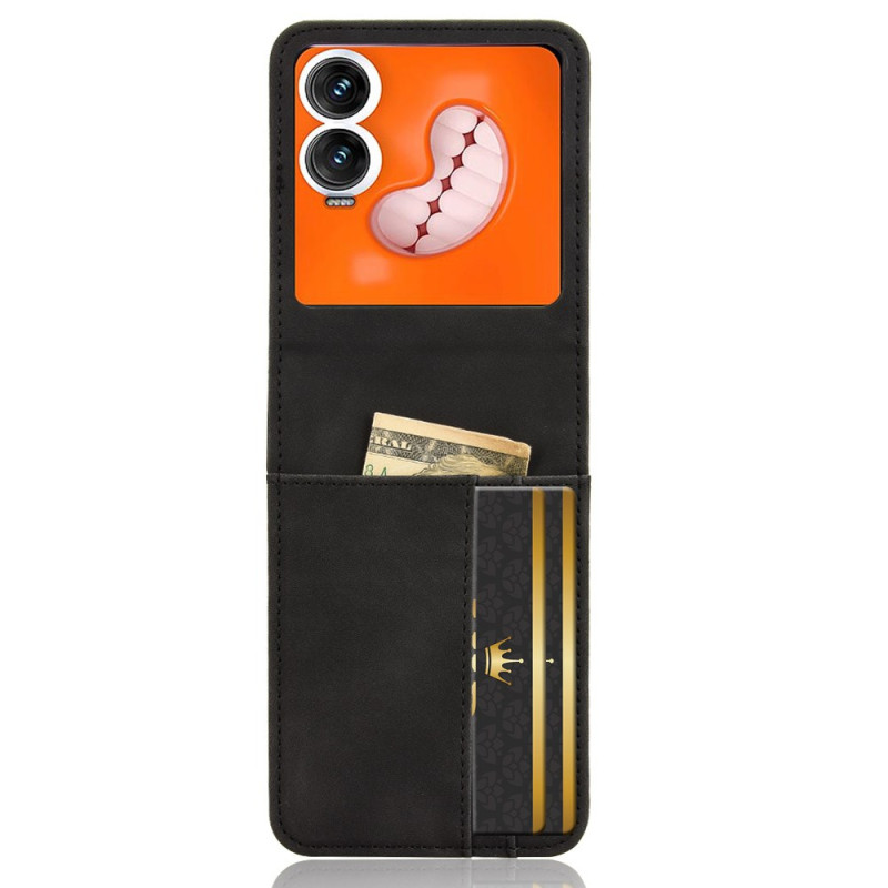 Funda Infinix Zero Flip 5G Portatarjetas y diseño separable
