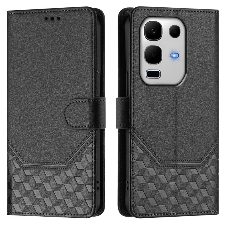Funda Infinix Note 50S 5G con bloqueo RFID y diseño de nido de abeja