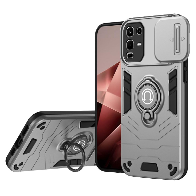 Funda Infinix Note 50S 5G con protección deslizante para la cámara y soporte