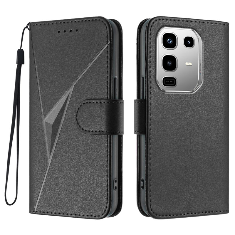 Funda Infinix Note 50 4G / Note 50 Pro 4G Patrón triangular
