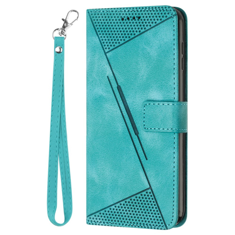 Funda Infinix Note 40 Pro 5G / 4G con diseño triangular y colgante de mano
