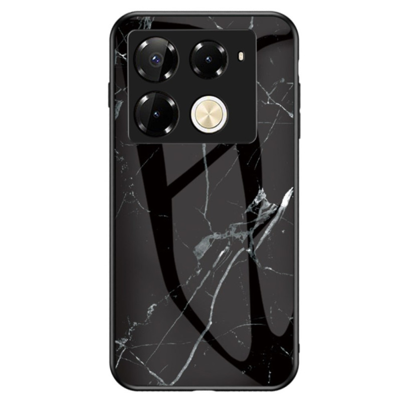 Infinix Note 40 Pro 4G Marble Funda de cristal templado