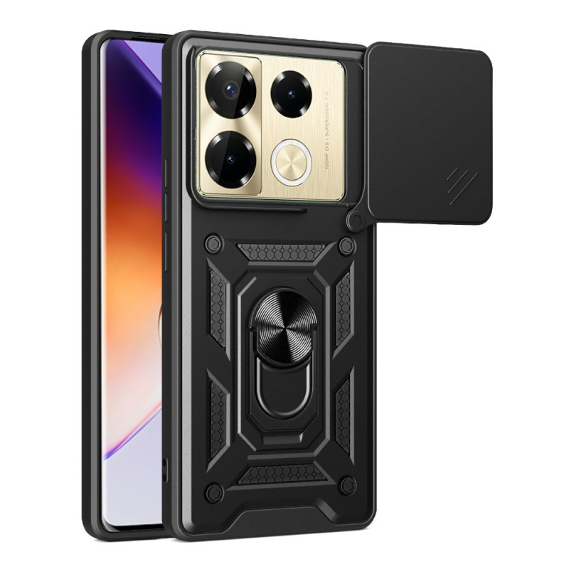 Infinix Note 40 Pro Protector de lente deslizante y montura de lente giratoria