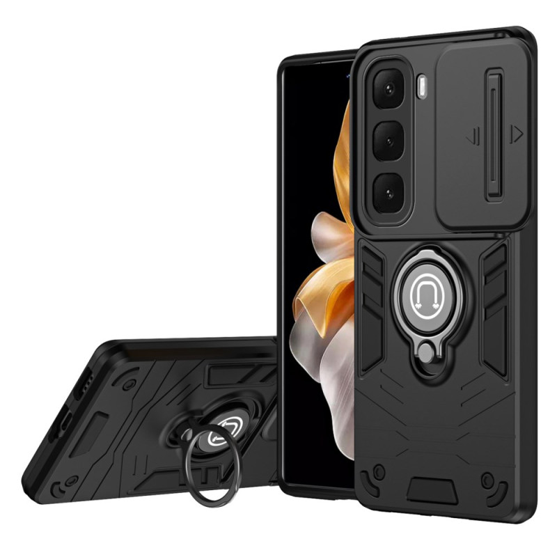 Infinix Hot 60i 4G Tapa deslizante para cámara y soporte