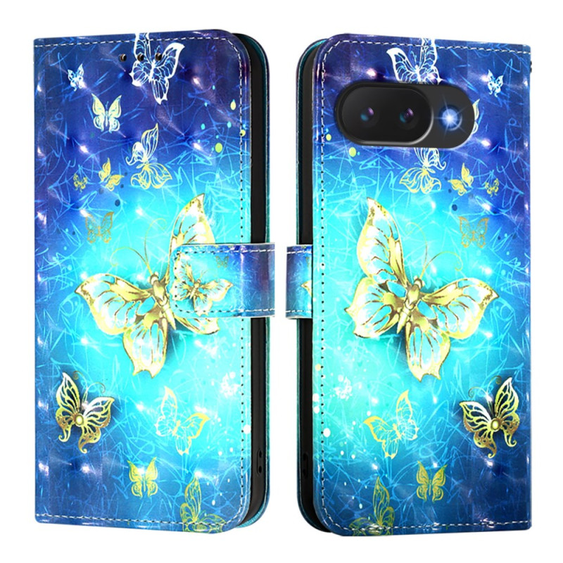 Funda de mariposa dorada para Google Pixel 10A