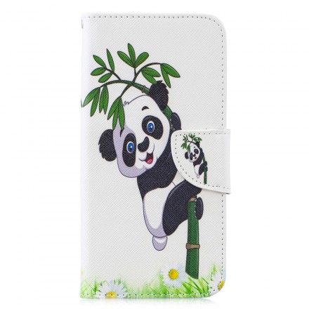 Funda Panda para Huawei P30 Lite en Bambú