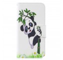 Funda Panda para Huawei P30 Lite en Bambú