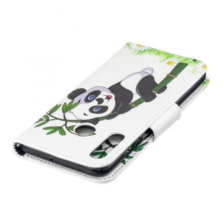 Funda Panda para Huawei P30 Lite en Bambú