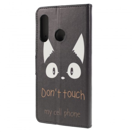 Funda para el Huawei P30 Lite Don't Touch My Cell Phone