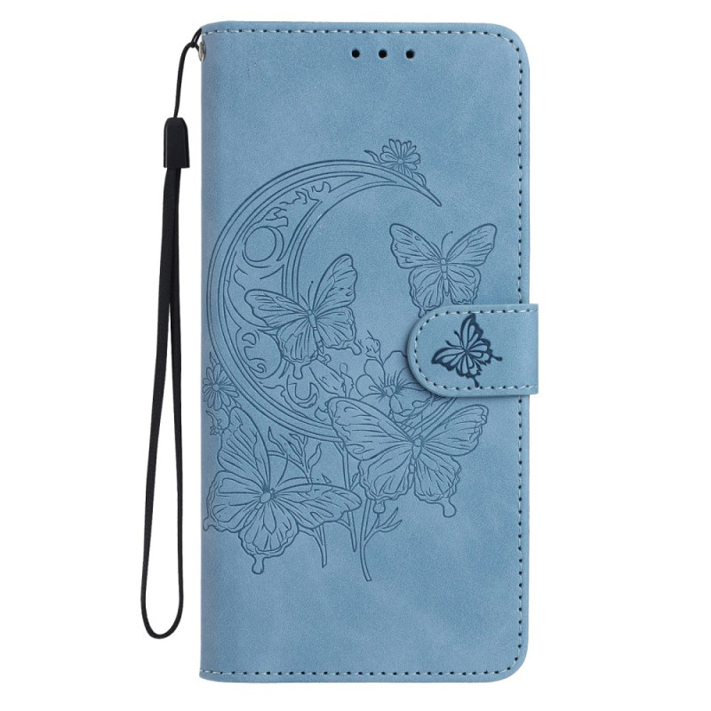Funda de mariposa y flores para Google Pixel 10A