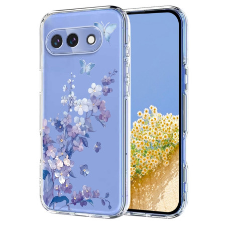 Funda de mariposas y flores...