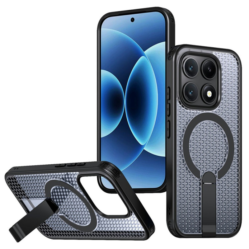 Xiaomi 17 Funda magnética con textura a cuadros y Kickstand