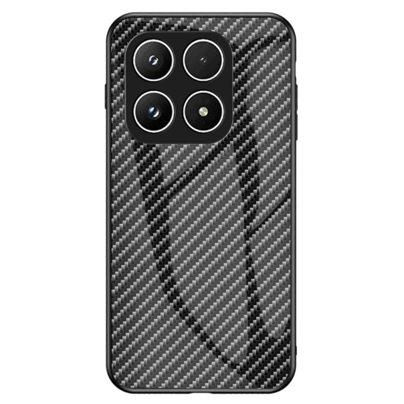 Xiaomi 17 Funda de cristal templado y fibra de carbono