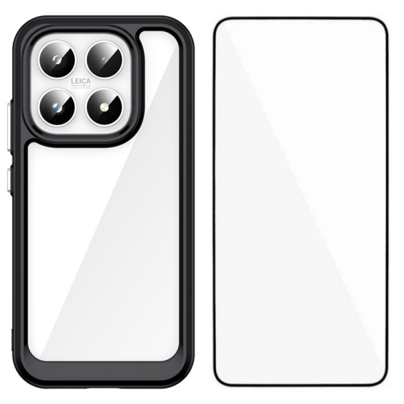 Xiaomi 17 Funda híbrida con protector de pantalla