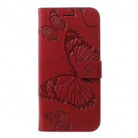 Funda con colgante de mariposas gigantes para Huawei P30 LIte