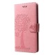 Funda Huawei P30 Lite Árbol y búhos con colgante