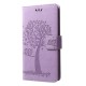 Funda Huawei P30 Lite Árbol y búhos con colgante