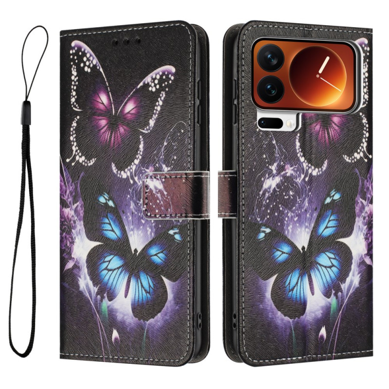 Xiaomi 17 Pro Max Funda Dos Mariposas