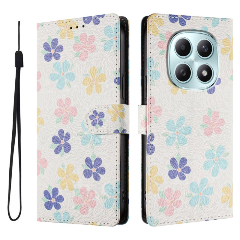 Xiaomi Redmi Note 15 5G / 4G Caso Flores de colores