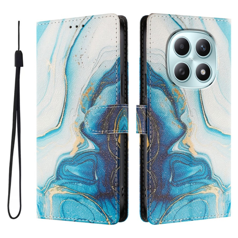 Xiaomi Redmi Note 15 5G / 4G Funda Azul Mármol