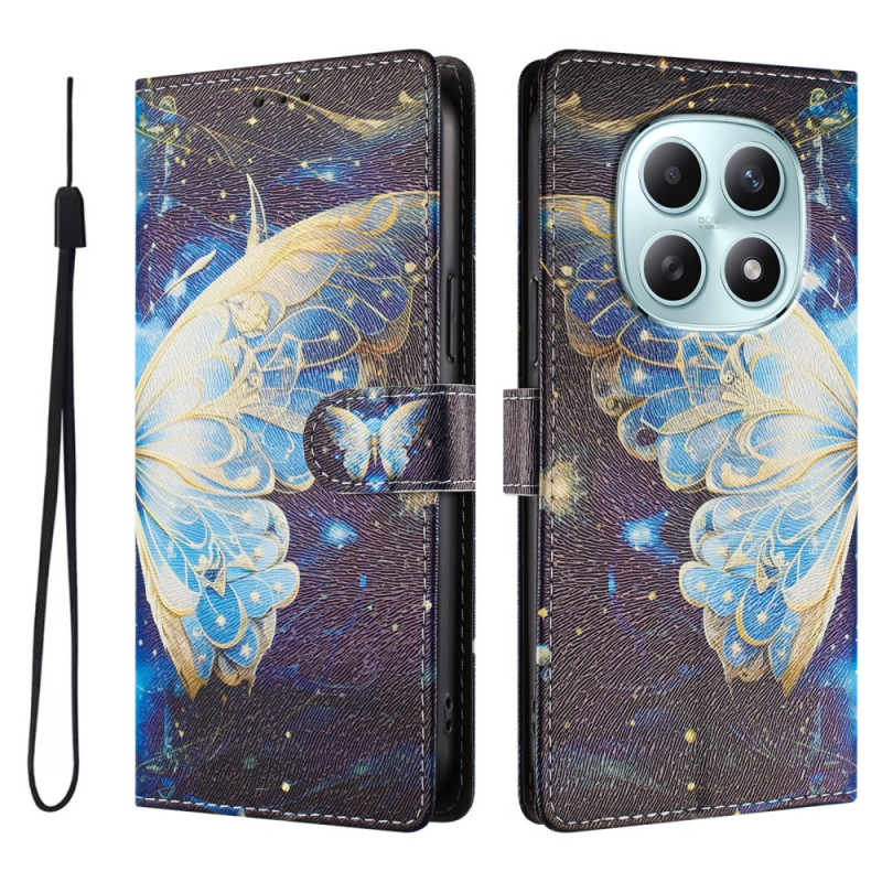 Funda Xiaomi Redmi Note 15 5G /4G Mariposa con Estrellas