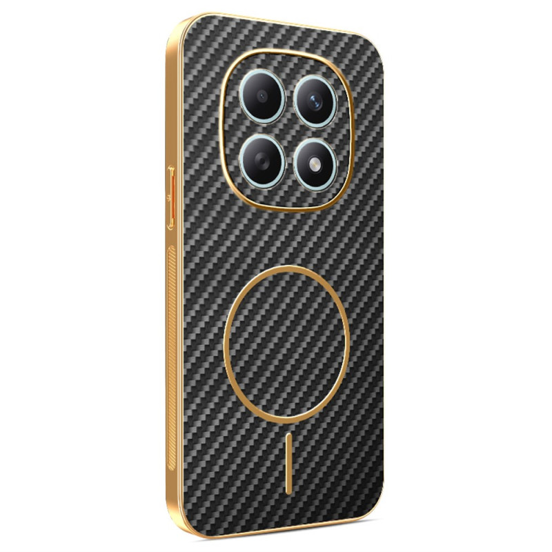 Xiaomi Redmi Note 15 5G / 4G Funda con textura de fibra de carbono