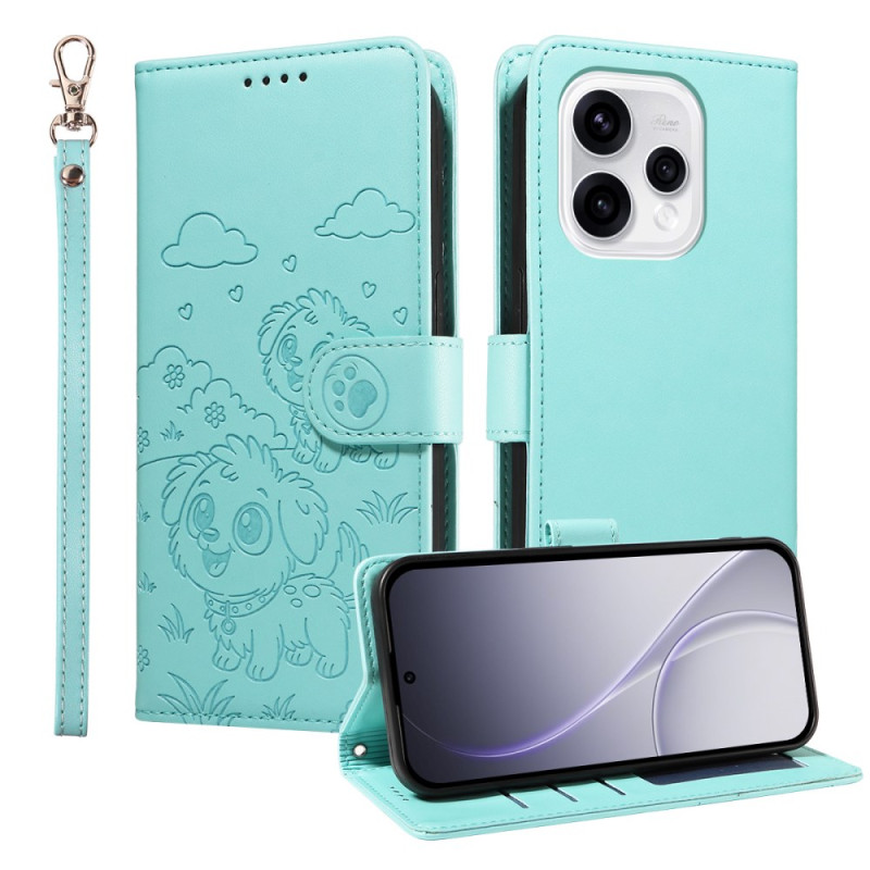 Funda Oppo Reno 15 5G Protección RFID y diseño de perro