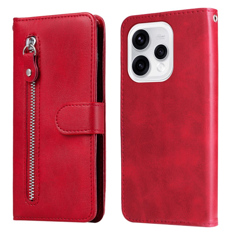 Funda Oppo Reno 15 5G con bolsillo con cremallera
