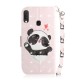 Funda con colgante de amor para el Samsung Galaxy A20e Panda