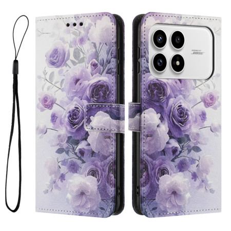 Funda Poco F8 Pro Purple Roses