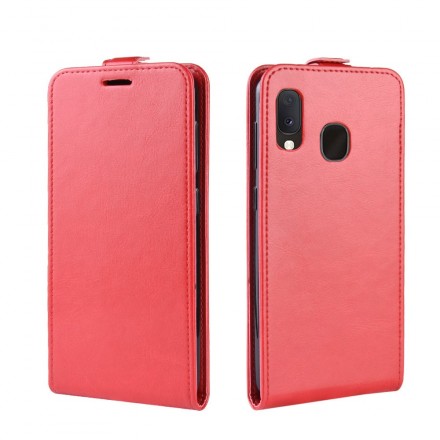 Samsung Galaxy A20e Funda plegable efecto piel