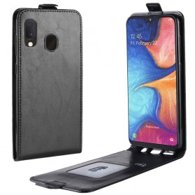 Samsung Galaxy A20e Funda plegable efecto piel