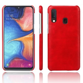 Funda de cuero Samsung Galaxy A20e Performance Litchi