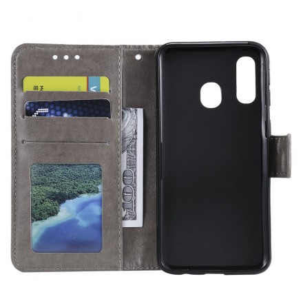 Samsung Galaxy A20e Funda Mandala Sun Samsung Galaxy A20e Funda Mandala Sun