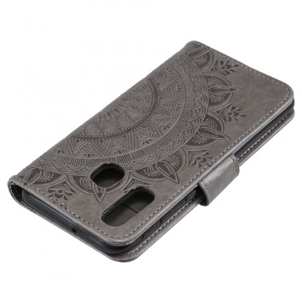 Samsung Galaxy A20e Funda Mandala Sun Samsung Galaxy A20e Funda Mandala Sun