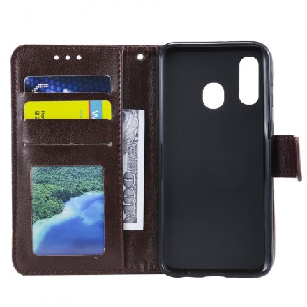 Samsung Galaxy A20e Funda Mandala Sun Samsung Galaxy A20e Funda Mandala Sun