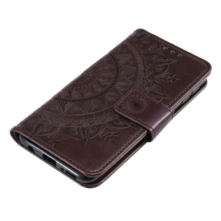 Samsung Galaxy A20e Funda Mandala Sun Samsung Galaxy A20e Funda Mandala Sun