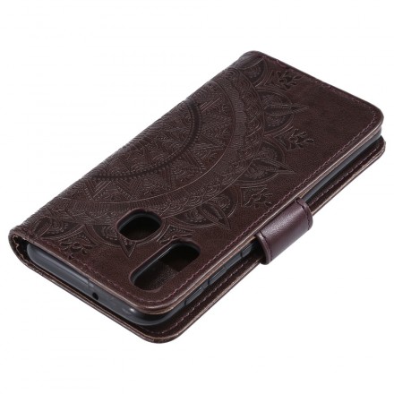 Samsung Galaxy A20e Funda Mandala Sun Samsung Galaxy A20e Funda Mandala Sun