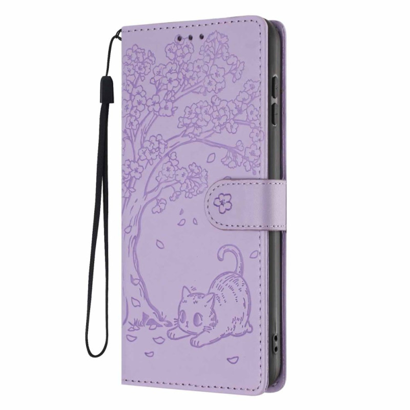Housse Samsung Galaxy S26 Plus Motif Arbre et Chat