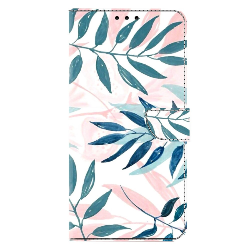 Housse Samsung Galaxy A37 5G Feuilles Aquarelle