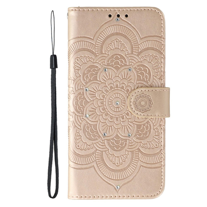 Samsung Galaxy A37 5G Funda Mandala y Strass