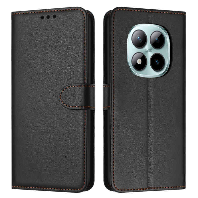 Funda Xiaomi Redmi Note 15 Pro 4G Efecto Cuero Liso
