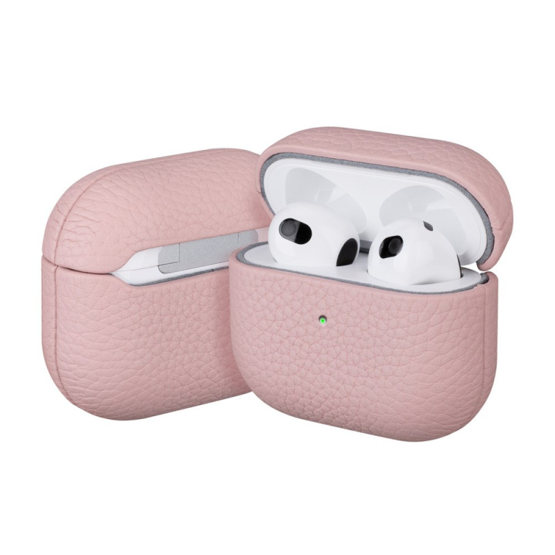Estuche AirPods Pro 3 Piel auténtica textura lichi