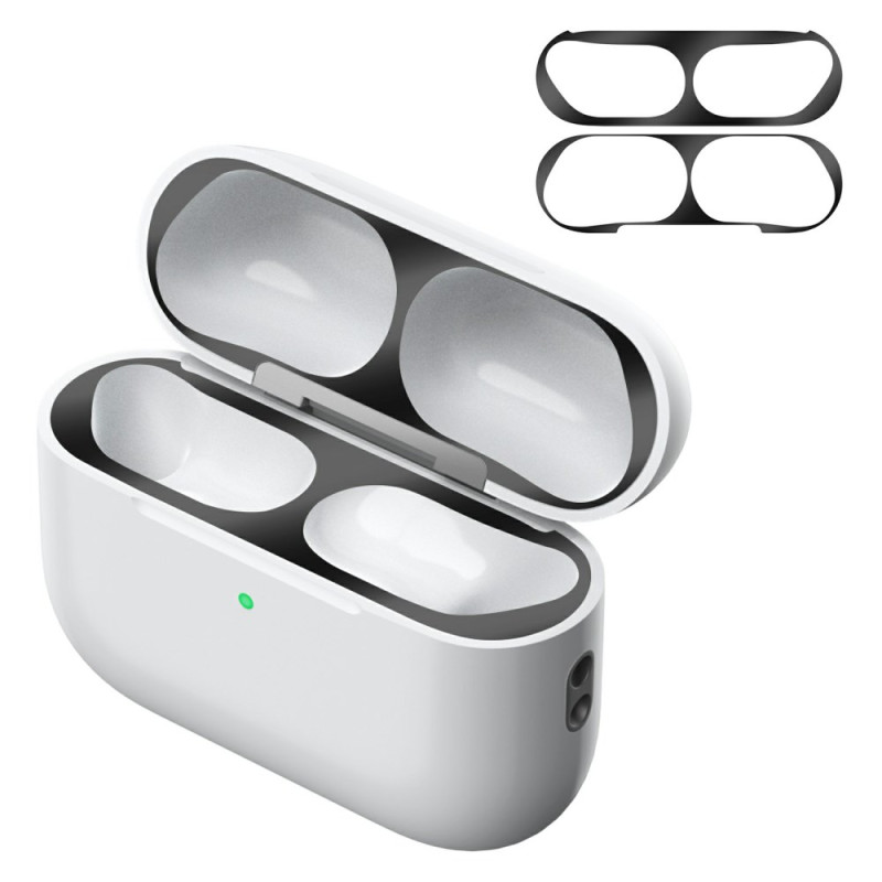 Adhesivo metálico antipolvo para los AirPods Pro 3