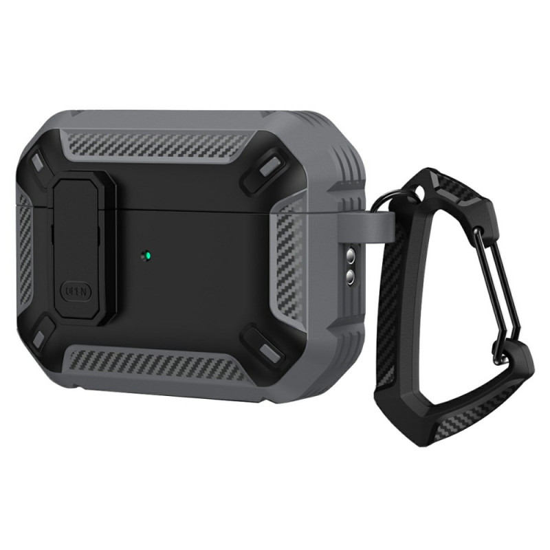 AirPods Pro 3 Ultra Hard Shell con mosquetón