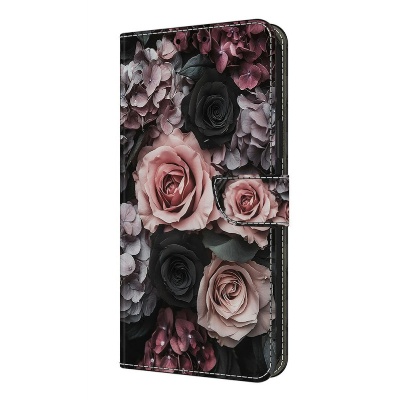 Xiaomi Redmi Note 15 5G / 4G / Poco M8 5G Funda Rosas Chinas