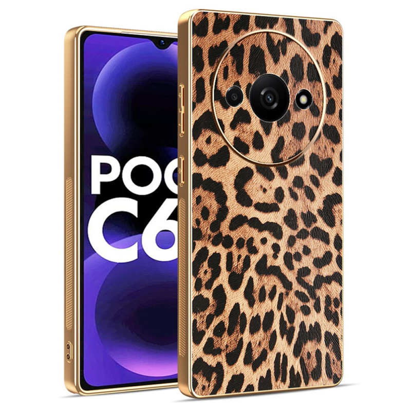 Xiaomi Redmi A3 / A3X / Poco C61 Funda con estampado de leopardo