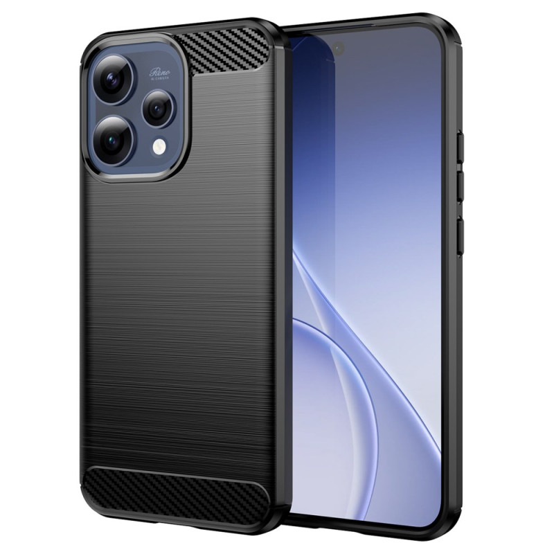 Oppo Reno 15 5G Funda de fibra de carbono cepillada